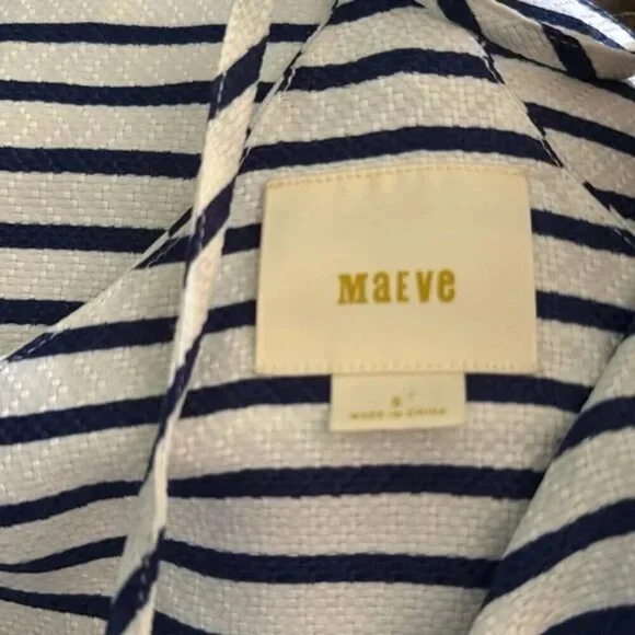 MAEVE BY ANTHROPOLOGIE | Ahoy Swing Dress in Sz Small - Picture 2 of 7